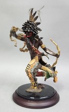 Artist Signed SPIRIT OF THE THE Raven Bronze The Franklin Mint Statue picture