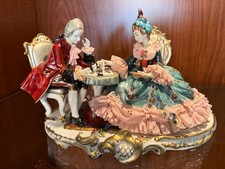 East German Lace Aelteste Volkstedt Porcelain Figurine picture