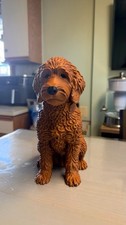 Cool Golden Doodle Statue 7” picture