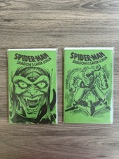 Original RARE Brian Lacy Green Goblin Sketches Art Comic lot of 2 SPIDER-MAN picture