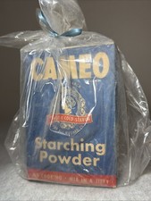**VERY RARE** Vintage Cameo Starching Powder Box *UNOPENED* Box  picture