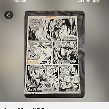 Iron Man #86 Original Interior Page Comic Art - Marvel Comics Theme picture