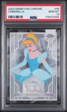 2023 Topps Chrome Disney 100 #45 Cinderella PSA 10 picture