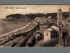 Savona Celle Ligure General View Train Station F. Small Shipped picture