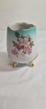 Vintage German Imperial hand decorated footed 