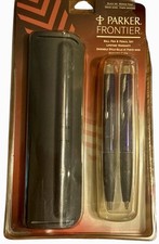 Metallic Purple / Plum Parker Frontier Pen & Pencil Set Made In The USA picture