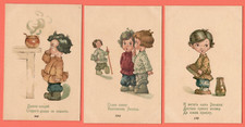 RUSSIA BY Taburin V.A. Children's Series, Proverbs LOT OF 12 VINTAGE PC U 343 picture