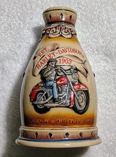 Harley Davidson 1991 Handpainted Decanter Eagle NO 101 Beyer Germany  picture