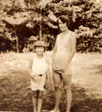 Family Photo Found Snapshot Antique Vintage Photograph picture