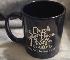 Dutch Bros Brothers Logo Cup Design Original Windmill Tulips Coffee Mug RARE picture