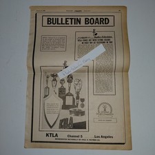 Original 1955 KTLA Channel 5 tv Los Angeles Showbiz Industry Clipping ad picture