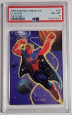 1994 Fleer Flair Marvel Universe Quasar #66 PSA 8 Nm-Mt Universal Guardian picture