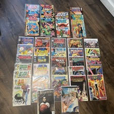 Vintage DC Comic Collection Lot of 39 Arak, Prometheus,Blue devil, Aquaman SDCC picture
