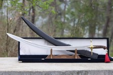 Handmade 17th Century Turkish Kilij Sword Ottoman Curved Blade Collectible 38