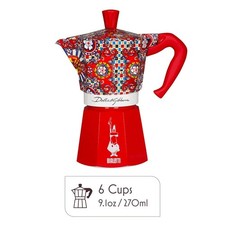 BIALETTI Dolce & Gabbana Moka Pot Italian Espresso 6 CUPS 0005329.NEW IN BOX picture