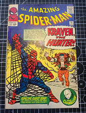The Amazing Spider-Man #15 (1964) First Kraven the Hunter color touch on cover picture