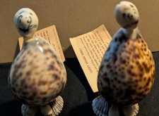 1940's Lucky Shmoo Shells Set Of Two With Original Tags Rare WWII Era picture
