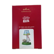 2021 Hallmark Disney Pixar Toy Story Bo Peep and Her Sheep Lamp Ornament picture