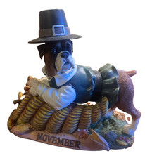 The Danbury Mint Boxer Perpetual Calendar Figurine for November picture
