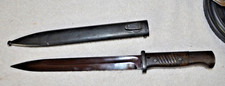 EXCELLENT WWII German F Horster Mauser Butcher Blade Bayonet & Sheath c1938 picture