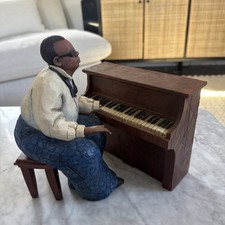Rare Jim Shore Life of a Nation Bebop Kings Piano Player 4004322 Enesco 2005 picture