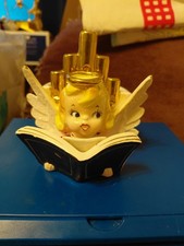 Vtg 1958 Choir Singer Holt Howard Naughty Angel Planter Christmas Japan Planter picture