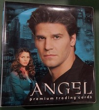 ANGEL TV SHOW TRADING CARD BINDER picture