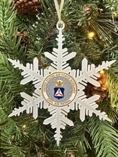 US AIR FORCE AUXILIARY CIVIL AIR PATROL Challenge Coin Ornament ·NEW· ·IN STOCK· picture