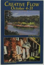 Creative Flow Canal Frame Crafts Gallery Washington Crossing PA Postcard picture