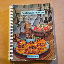 Order of the Eastern Star Favorite Recipes Cookbook 1965 Signed picture