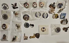Vintage Lot Of 29 Mostly Women's Bowling Association / Pins - WWBA Bowl Lapel picture