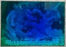 1993 SkyBox Marvel Universe Series 4 Spider-Man vs Venom Battle Hologram #H-IV picture