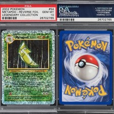 🔥 PSA 10 GEM MINT METAPOD REVERSE HOLO | LEGENDARY COLLECTION 54/110 🔥 picture