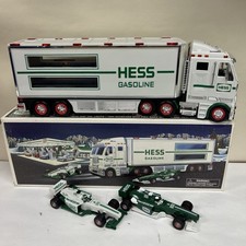 NEW Hess Toy Truck And Racecars Race Cars 2003 Real Head And Tail Lights picture