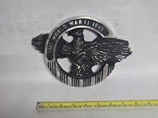 Cast Aluminum 1941 - 1945 WW11 Commemorative picture