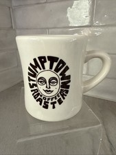 Stumptown Coffee Roasters Mug Cup Sun Face Chunky Diner Style 4