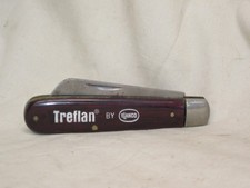 vintage SCHRADE WALDEN 175 single fixed blade knife Treflan ELANCO promo advert picture