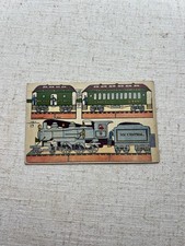 1914 J. Alan Fletcher Postcard #17 Cut Out Train Car  “ Empire State Express” picture