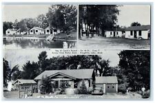1959 Ray And Carol's Resort Restaurant Houghton Lake Michigan MI Posted Postcard picture