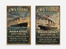 R.M.S TITANIC VINTAGE STYLE 2 POSTER 11