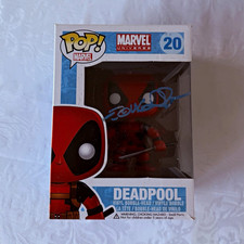 Funko Pop Marvel Universe Deadpool #20 Vinyl Figure Autographed (no coa) picture