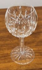Gorgeous Waterford Crystal LISMORE Wine Glass Hock 7” X 3