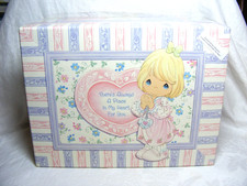 2002 Precious Moments Kit Figurine Trinket Box & Magnetic Picture Frame #111769 picture