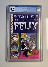 Felix the Cat 8 1999 CGC 9.2 White Pages Vintage Classic Cartoon Animation Key picture