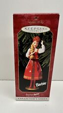 1999 Russian Barbie Dolls of the World Hallmark Keepsake Vintage Ornament picture