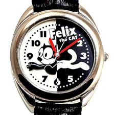 Felix The Cat, Fossil Limited Edition Of 10 K Made LI-1437, Silver Tone Case $99 picture