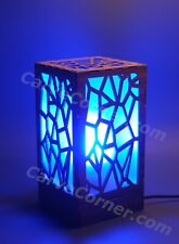 Wood home decor table lamp - Elegance of Starlight is ideal for end tables picture