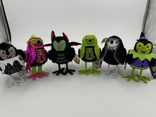 Target Spritz 2024 Hyde & EEK Featherly Friends Halloween Birds Set of 6 picture