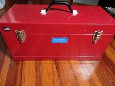 Best Made Co Steel Red Front Loading Tool Box Toolbox - B1100 Made in the USA picture