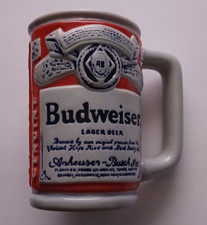 Ceramarte Anheuser-Busch Budweiser Vintage Beer Label Stein Mug picture